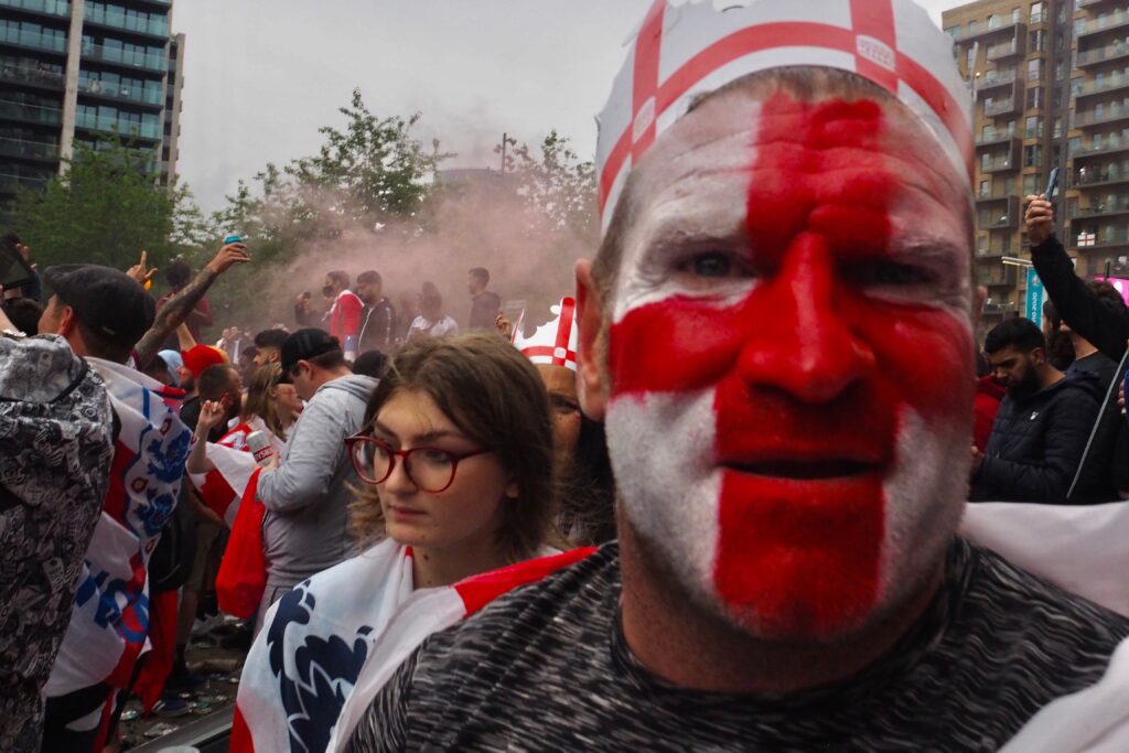 Euro 2020 London Football England Fan Face Paint